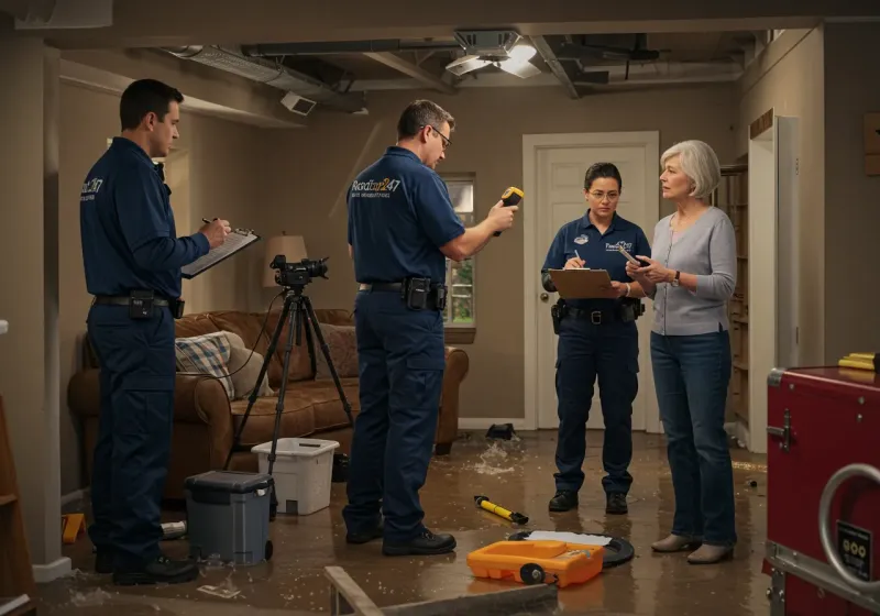 Water Damage Assessment and Insurance Documentation process in Laurel Bay, SC