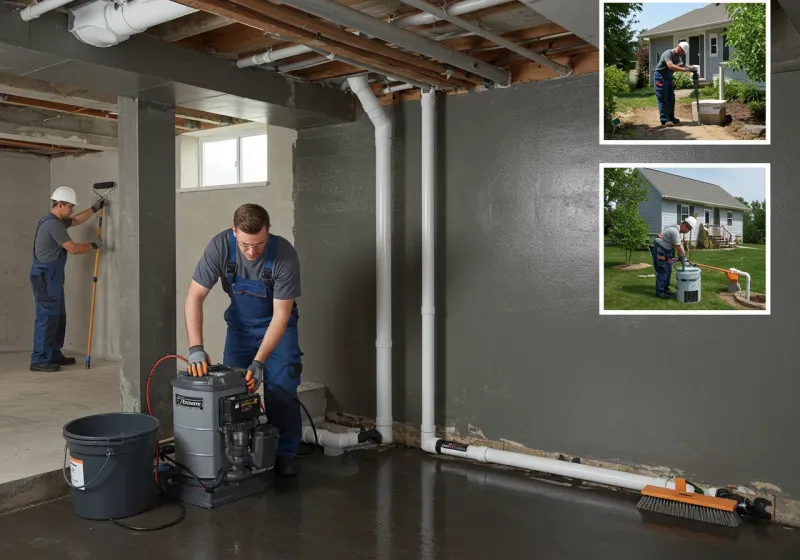 Basement Waterproofing and Flood Prevention process in Laurel Bay, SC